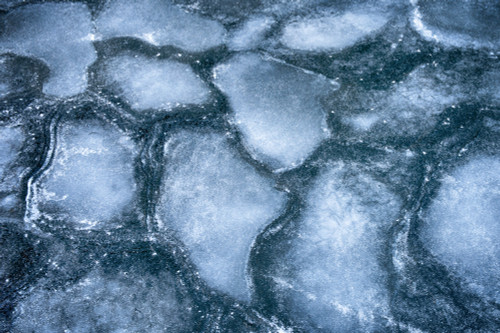 USA, New York State. Ice formations, St. Lawrence River. Poster Print by Chris Murray - Item # VARPDDUS33CMU0061