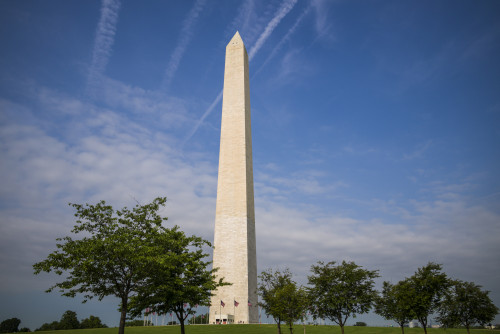 USA, Washington D.C. National Mall, Washington Monument Poster Print by Walter Bibikow - Item # VARPDDUS09WBI0105