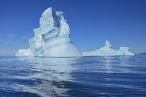 Canada, Newfoundland, St. Anthony. Iceberg in Atlantic Ocean. Poster Print by Jaynes Gallery - Item # VARPDDCN05BJY0009