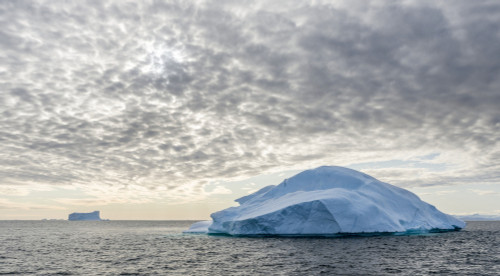 Iceberg in Disko Bay (Qeqertarsuup Tunua) near Ilulissat. Greenland Poster Print by Martin Zwick - Item # VARPDDGR01MZW0581