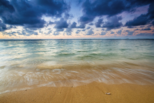 Evening light over the Pacific from Tunnels Beach, Kauai, Hawaii, USA. Poster Print by Russ Bishop - Item # VARPDDUS12RBS0586 Evening light over the Pacific from Tunnels Beach, Kauai, Hawaii, USA. Poster Print by Russ Bishop - Item # VARPDDUS12RBS0586