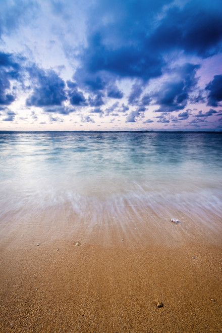 Evening light over the Pacific from Tunnels Beach, Kauai, Hawaii, USA. Poster Print by Russ Bishop - Item # VARPDDUS12RBS0588