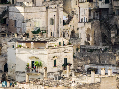 Historic cave dwellings, called Sassi houses, in the village of Matera Poster Print by Julie Eggers (24 x 18) # EU16JEG0578 Historic cave dwellings, called Sassi houses, in the village of Matera Poster Print by Julie Eggers (24 x 18) # EU16JEG0578
