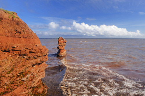 Canada, Prince Edward Island, North Cape. Shoreline of Gulf of St. Lawrence. Poster Print by Jaynes Gallery - Item # VARPDDCN09BJY0056