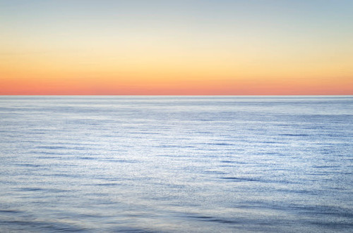 Twilight colors over Lake Superior Pictured Rocks National Lakeshore, Michigan Poster Print by Alan Majchrowicz (24 x 18) # US23AMA0030