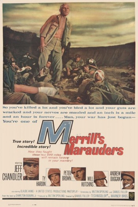 Merrill's Marauders Movie Poster (11 x 17) - Item # MOV209082