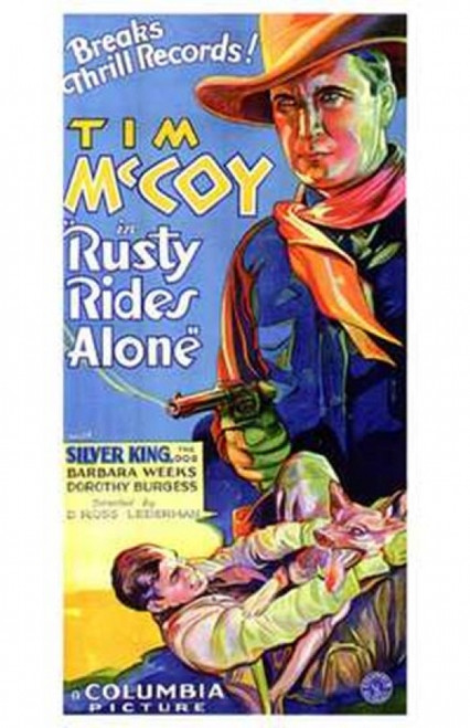 Rusty Rides Alone Movie Poster (11 x 17) - Item # MOV200185