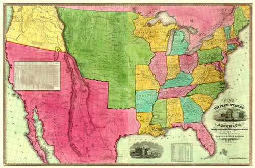 United States, Territories, Districts - Barber Poster Print by Barber Barber # ZZUS0003