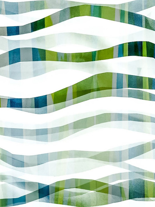 It Goes In Waves No 2 Poster Print by Lisa Zinna # Z1583D