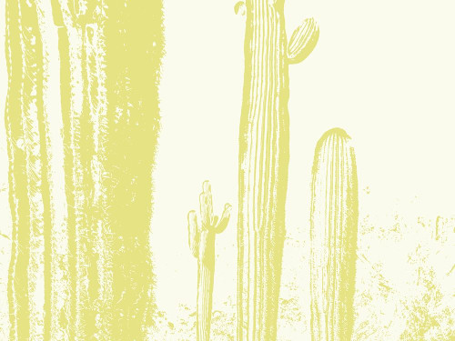 Desert Silhouette IV Poster Print by Popcorn Popcorn # WJTABS00070