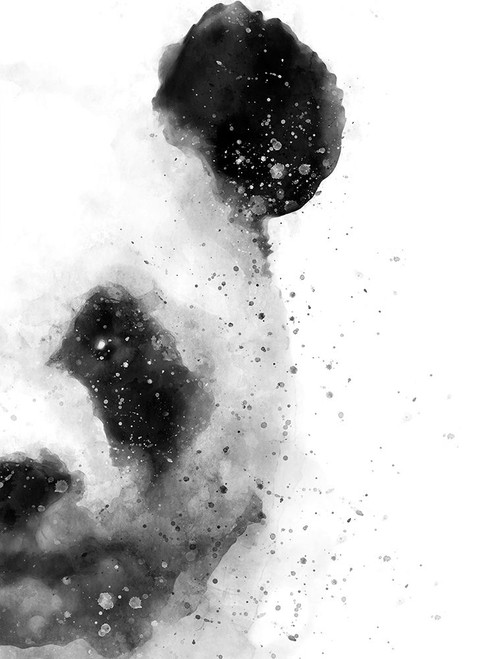 Panda At Attention Poster Print by Brandon Wong # W1105D