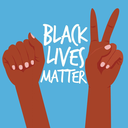 Strong Peace BLM 3 Poster Print by Victoria Brown # VBSQ110A