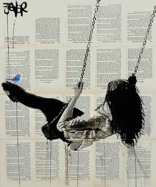 Where Nothing Matters  Poster Print by Loui Jover # VE019A