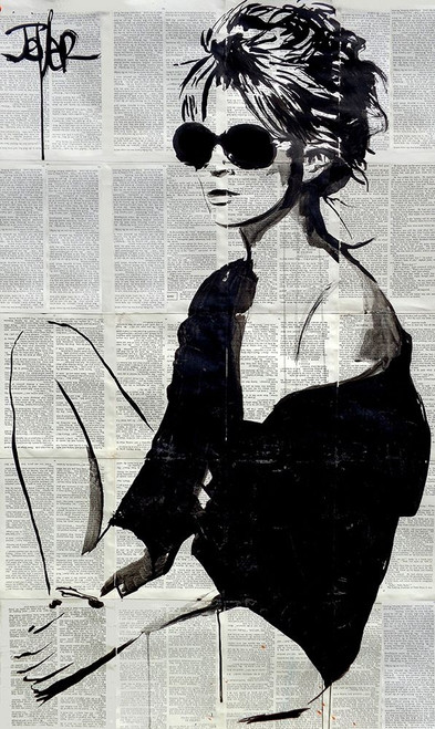 Summers End  Poster Print by Loui Jover # VE016A
