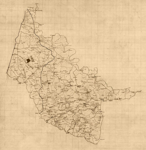 Hanover County Virginia - 1860 x 23 x 2357 Poster Print by Unknown Unknown # VAHA0001