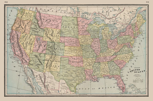 United States - Johnson 1888 Poster Print by Johnson Johnson # USUS0009