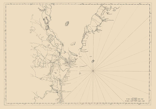 New England Coast - 1776 Poster Print by Unknown Unknown # USNE0004