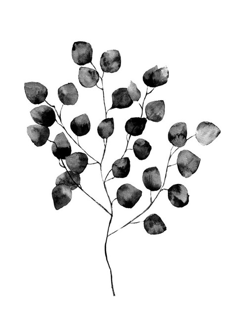 Silver Dollar Black Poster Poster Print by Urban Road Urban Road # URP108