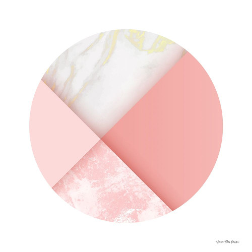 Pink Marble Circle I Poster Print by Seven Trees Design Seven Trees Design # ST661