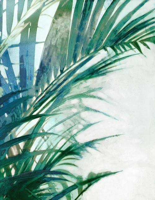 Lush Tropical  Poster Print by Matina Theodosiou # TE105A