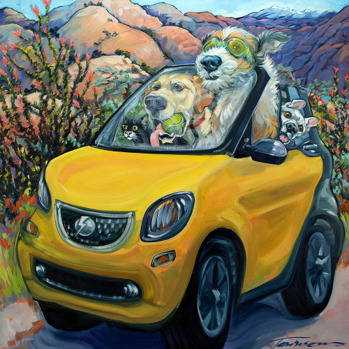 Fully Charged Poster Print by CR Townsend # T723D