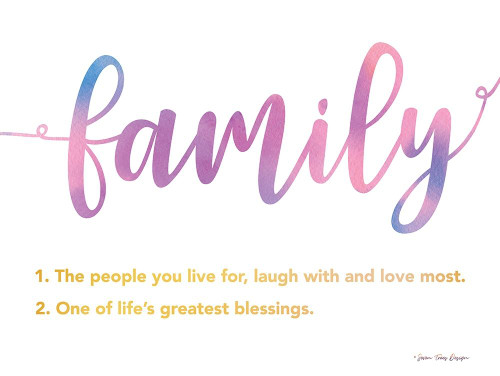 Family Poster Print by Seven Trees Design Seven Trees Design # ST529