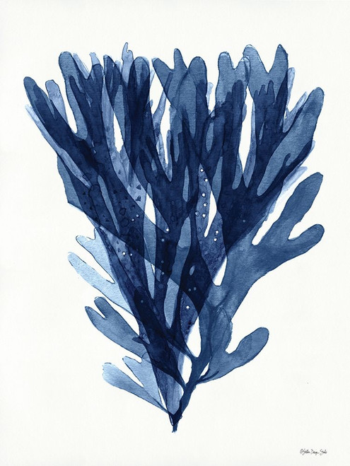 Transparent Indigo Sea Grass I     Poster Print by Stellar Design Studio Stellar Design Studio # SDS476