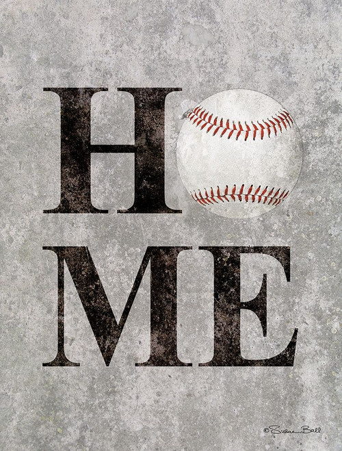 Baseball HOME Poster Print by Susan Ball # SB767