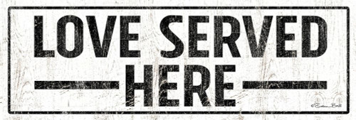 Love Served Here Poster Print by Susan Ball # SB714