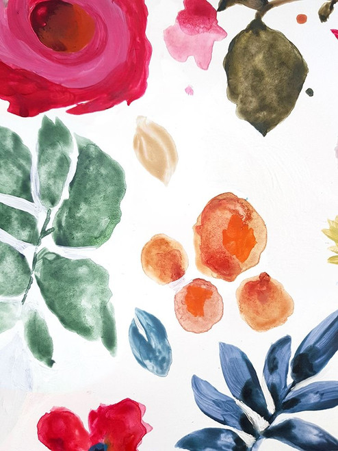 Voice of Flowers I Poster Print by Ruth Palmer # RP098A