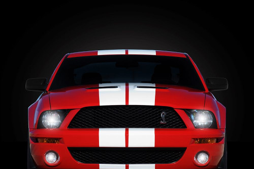 Mustang Posterazzi # Rogan RGN113097 Mark Shelby - by Print Poster 1 GT500-KR Ford