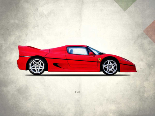 Ferrari F50 Poster Print by Mark Rogan # RGN113089 - Posterazzi