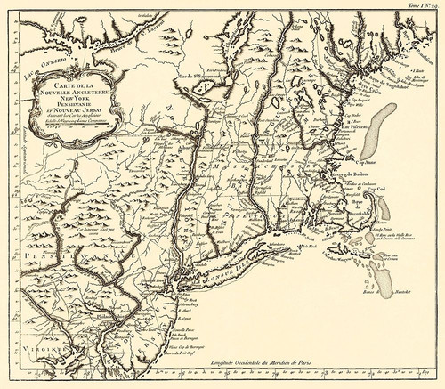 New York, Pennsylvania, and New Jersey  1757 Poster Print by Unknown Unknown # REWA0048