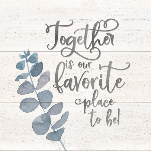 Natural Inspiration blue I-Together Poster Print by Tara Reed # RB14679TR