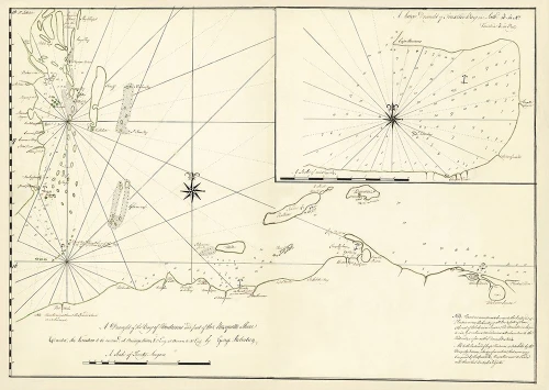 Bay of Honduras with Mosquito Shore - 1760 Poster Print by Unknown Unknown # REWA0057