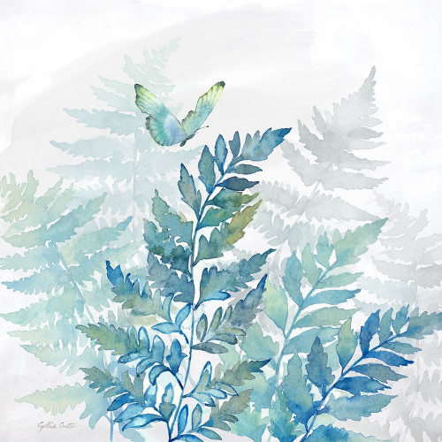 Indigo Ferns I Poster Print by Cynthia Coulter # RB14588CC