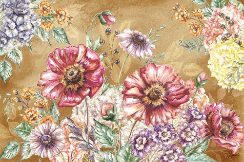 Wildflower Medley Landscape on rust Poster Print by Tre Sorelle Studios Tre Sorelle Studios # RB14456TS Wildflower Medley Landscape on rust Poster Print by Tre Sorelle Studios Tre Sorelle Studios # RB14456TS