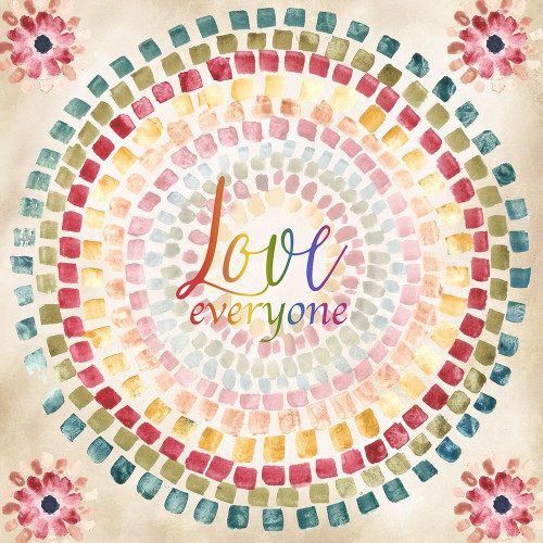 Mosaic Rainbow round II Poster Print by Tre Sorelle Studios Tre Sorelle Studios # RB14462TS