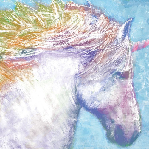Colorful Unicorn Poster Print by Marie Elaine Cusson # RB14366MC