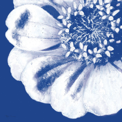 Flower Pop blue II Poster Print by Marie Elaine Cusson # RB14350MC
