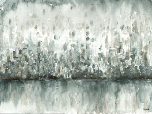 Lakeside Abstract Grey Neutral Poster Print by Tre Sorelle Studios Tre Sorelle Studios # RB14169TS