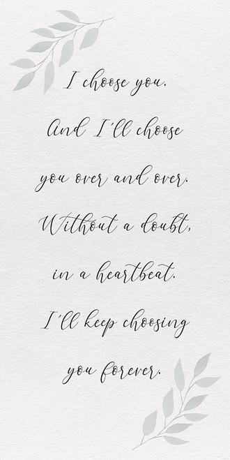 Inspired Life vertical III-I Choose you Poster Print by Hartworks Hartworks # RB14111HA