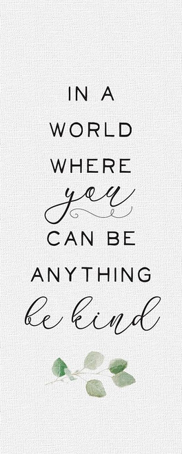 Inspired Life vertical V-Inspired Life Be Kind Poster Print by Hartworks Hartworks # RB14113HA