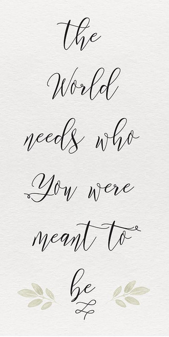 Inspired Life vertical VII-The World Poster Print by Hartworks Hartworks # RB14115HA