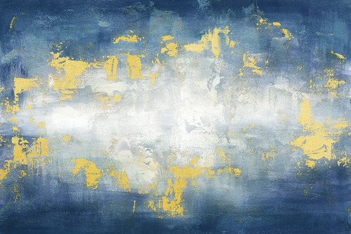 Sunrise Abstract Blue Landscape Poster Print by Tre Sorelle Studios Tre Sorelle Studios # RB13856TS