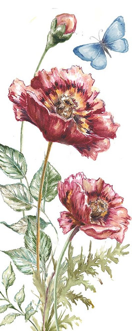 Wildflower Stem panel VII Poster Print by Tre Sorelle Studios Tre Sorelle Studios # RB14784TS