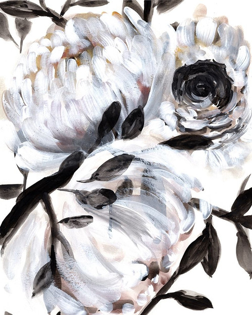 Farmhouse White Bush II Poster Print by Marcy Chapman # RB14842MCH