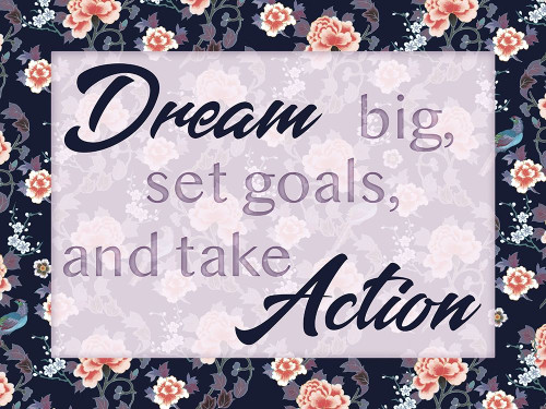 Dream Actions 1 Poster Print by Lula Bijoux and Company Lula Bijoux and Company # QCARC081B