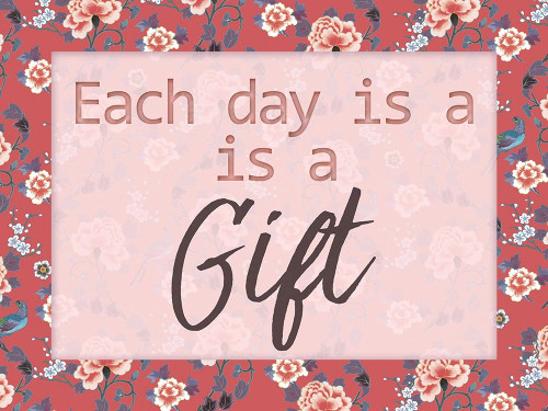Daily Gifts 1 Poster Print by Lula Bijoux and Company Lula Bijoux and Company # QCARC081C