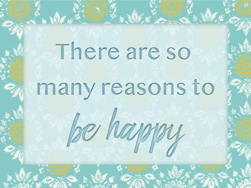 Happy Reasons 1 Poster Print by Lula Bijoux and Company Lula Bijoux and Company # QCARC080B